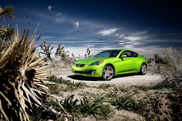 Photograph Scott Dukes Hyundai Genesis on One Eyeland